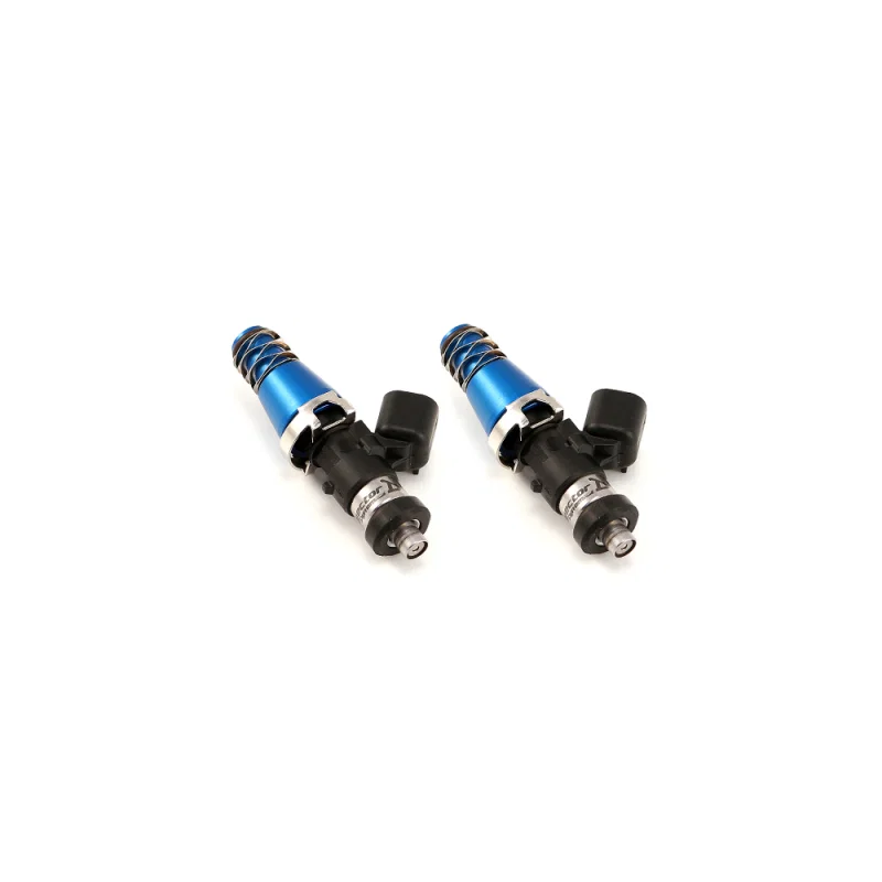 Injector Dynamics 1300.60.11.D.2, 1340cc Injectors - 60mm Length - 11mm Blue Top - Denso Lower Cushion (Set of 2)