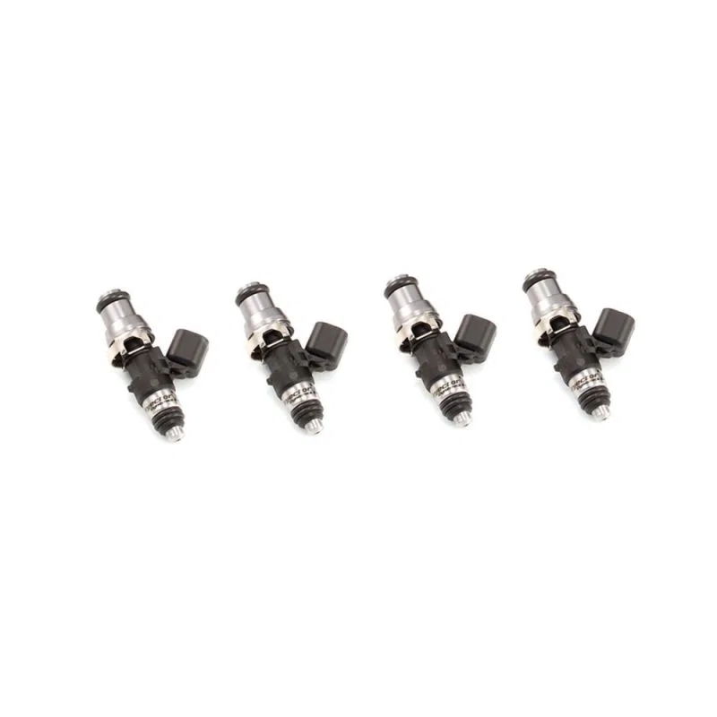 Injector Dynamics 1300.48.14.11.4, 1300cc Injectors-48mm Length-14mm Grey Top-8mm L O-Ring (For WRX SFC Rail) (4)