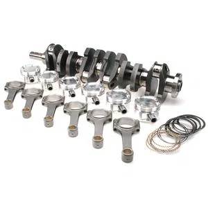 Brian Crower BC0134, Hyundai 2.0L G4KF Stroker Kit-98mm Stroke Billet Crank-BC625+ Rods-Custom Pistons