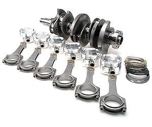 Brian Crower BC0225U, Nissan VQ35DE Stroker Kit - 86.4mm Stroke Billet Crank BC625+ Rods (5.675 inch) Custom