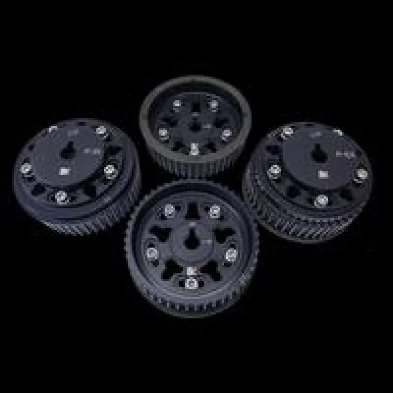 Brian Crower BC8860B, Adjustable Cam Gears Black for Subaru EJ205/EJ257 (Set of 4)