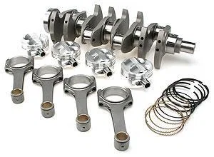 Brian Crower BC0069, Honda F20C/F22C Stroker Kit-97mm Billet Crank Sportsmans Rods (5.893in) Custom Pistons
