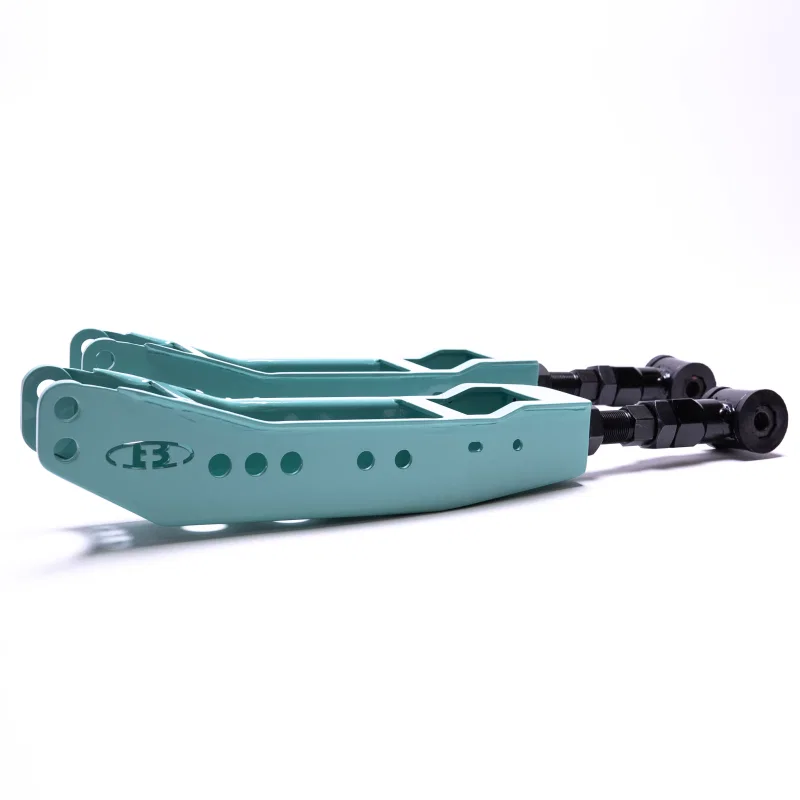 BLOX Racing BXSS-50010-TL, Rear Lower Control Arms - Teal (2013+ Subaru BRZ/Toyota 86 / 2008-2023 Subaru WRX/STI)