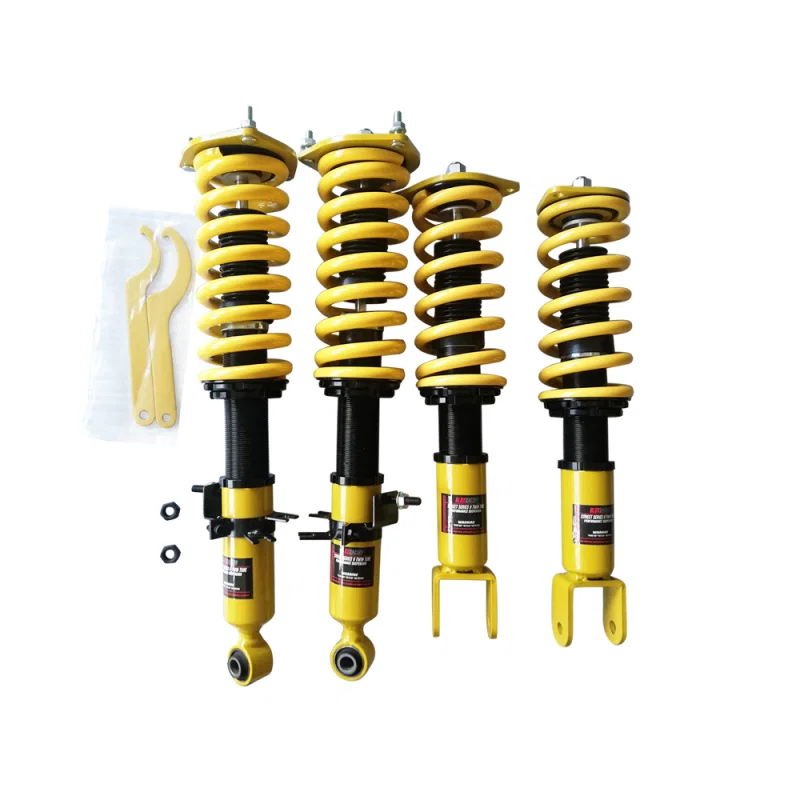 BLOX Racing BXSS-02710, 2009+ Nissan G37/370Z - Non-Adjustable Damping Street Series II Coilovers RWD
