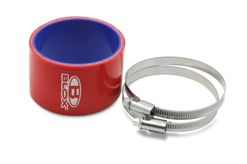 BLOX Racing BXFL-50215-RD, 02-07 WRX 04-21 STI - Red Intercooler Coupler Hose Kit