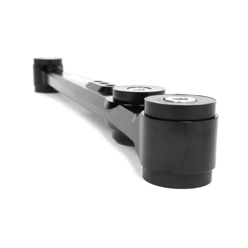BLOX Racing BXSS-21204-BK-V2, V2 Billet Rear Lower Control Arms Poly Bushings 96-00 Honda Civic - Black