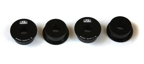BLOX Racing BXSS-20614-BK, Honda S2000 Steering Rack Rigid Bushing Kit - Black