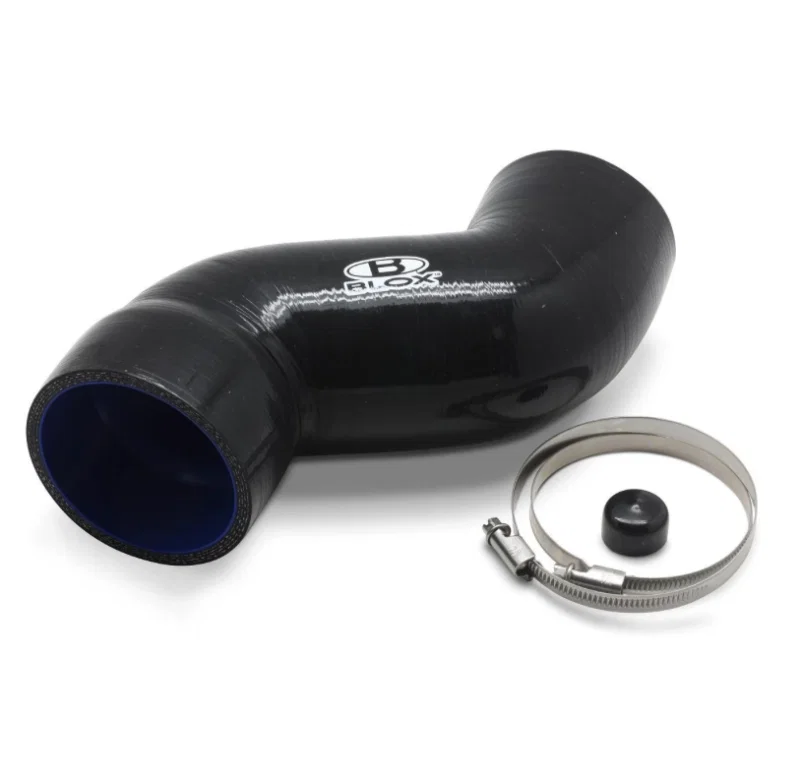 BLOX Racing BXFL-50210-BK, 08-14 WRX / 08-20 STi Air Box Intake Hose - Black