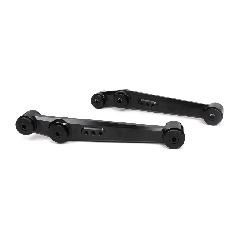 BLOX Racing BXSS-21203-BK-V2, 90-01 Integra, 89-95 Civic, CRX, Del Sol V2 Billet Rear LCA Poly Bushings - Black