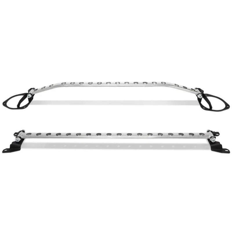 BLOX Racing BXSS-50021-FR-RR, 2015+ Subaru WRX STI - With Holes Front And Rear Strut Tower Bars