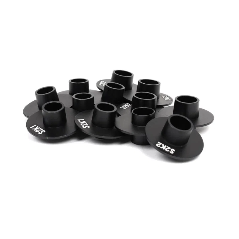 BLOX Racing BXSS-20604, Subframe Hard Collar Kit for All S2000 - Front and Rear total 12 Pieces (Gold)