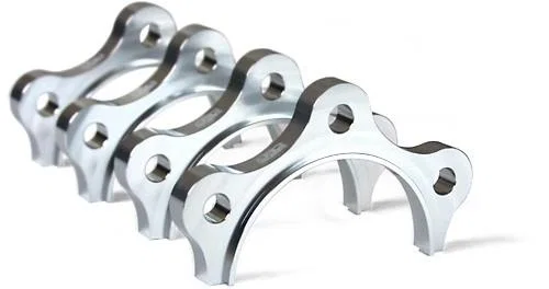 BLOX Racing BXDL-00101-SI, Honda S2000 Racing Half Shaft Spacers-Silver (Recommended for vehicles lowered 1.25in or more)
