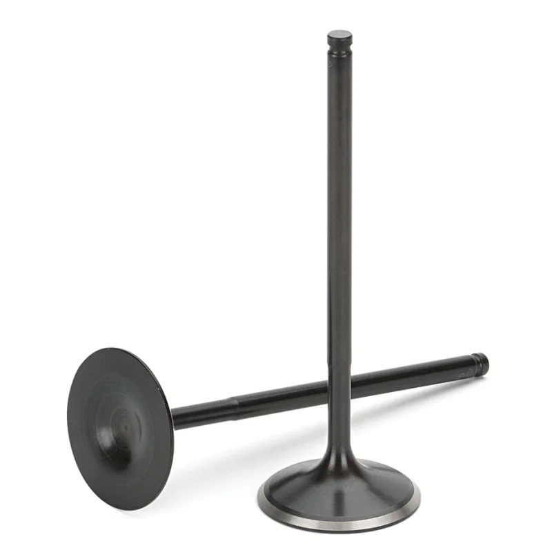 Supertech VWEVN-1034-10, VW 2.0L 16V 28x6.94x98.20mm Dish Black Nitrided Exhaust Valve - Set of 10