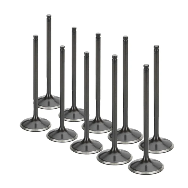 Supertech VWIVN-1034-10, VW 2.0L 16V 32x6.95x95.5mm Dish Black Nitrided Intake Valve - Set of 10