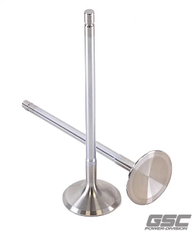 GSC Power Division 2195-01, P-D Toyota G16E-GTS 32mm Head (STD) 117.1mm Long Alloy Chrome Polished Exhaust Valve - Single