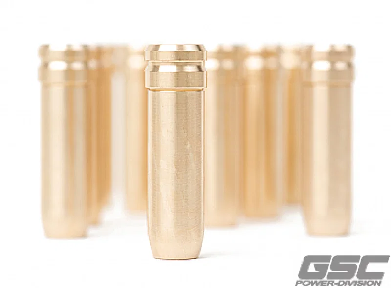 GSC Power Division 3142-12, P-D Toyota 2JZ Manganese Bronze Intake Valve Guide Stopper Style - Set of 12