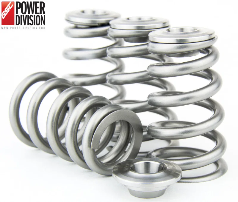 GSC Power Division 5067, P-D Toyota 3SGTE Conical Valve Spring and Ti Retainer Kit (Use w/ Shim Over/Shimless Bucket)