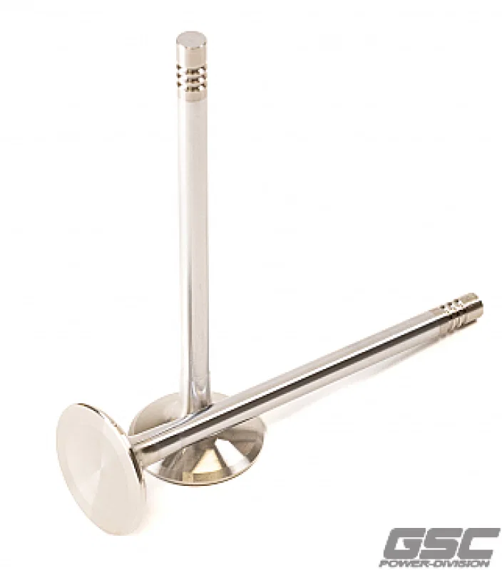 GSC Power Division 2257-01, P-D Audi DAZA 28mm Head STD 101.8mm Long Chrome Polished Exhaust Valve - Single