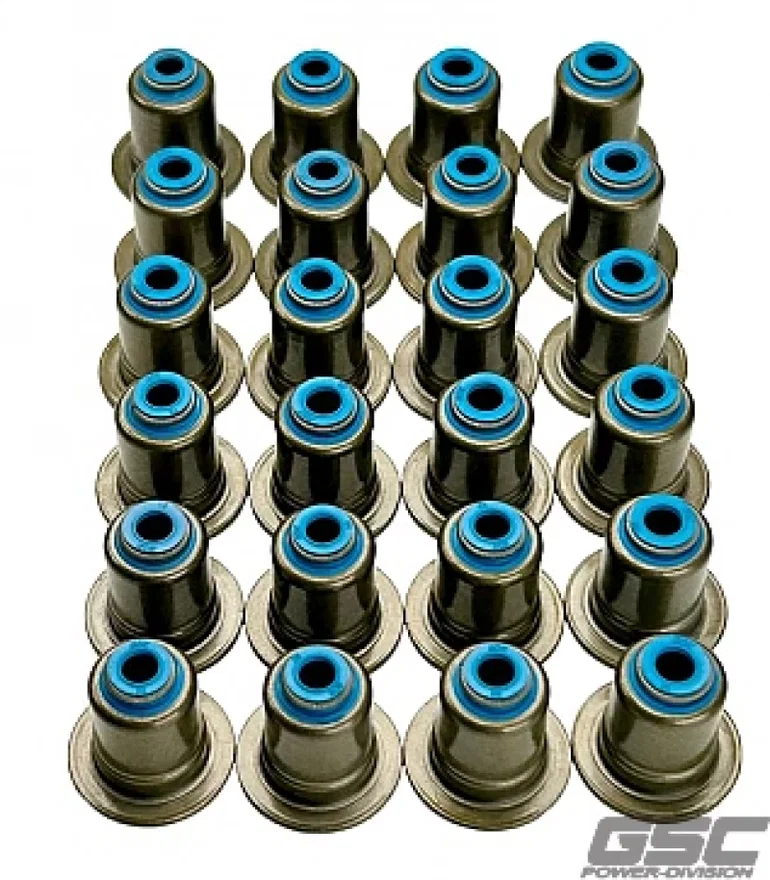 GSC Power Division 1090, P-D Toyota Supra/BMW B58/N54/S55/S58 Viton Intake Valve Stem Seals - Set of 12
