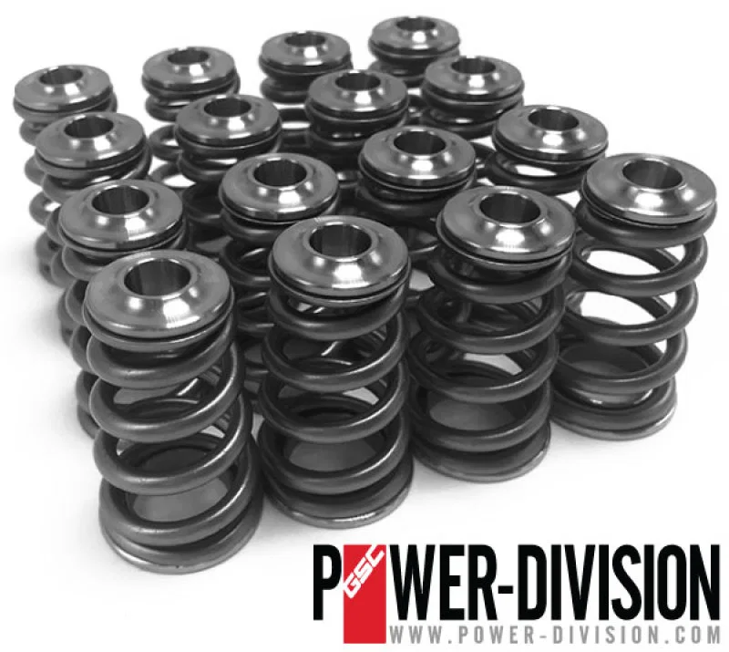 GSC Power Division 5073, P-D Subaru EJ Single Conical Valve Spring Titanium Retainer & Spring Seat Kit