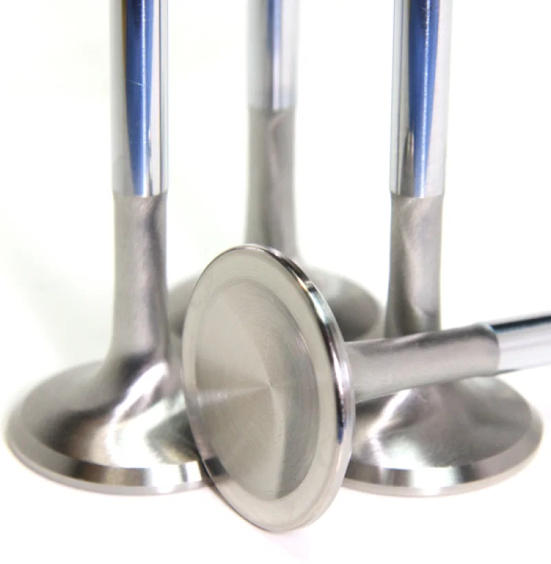 GSC Power Division 2017-8, P-D EJ series EJ205/EJ207/EJ257 Chrome Polished Super Alloy Exhaust Valve-33mm Head(+1mm)-SET 8