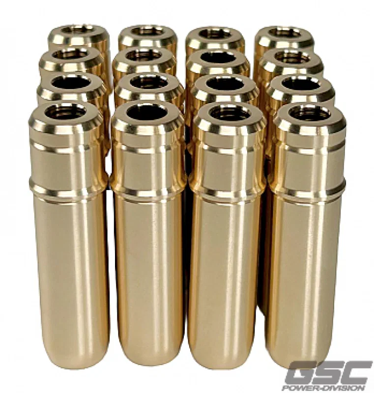 GSC Power Division 3133-16, P-D Ford Coyote Gen 3 Intake/Exhaust Valve Guide Set - Set of 16 (Use OEM or GSC 1102)