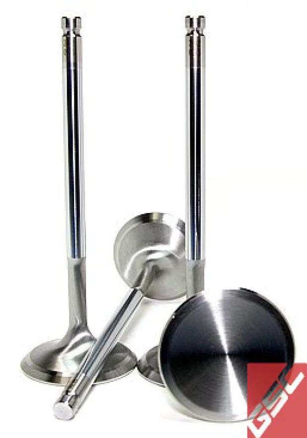 GSC Power Division B2011-50, P-D Subaru EJ205/EJ207/EJ257 STD Head Chrome Polished Exhaust Valve - Set of 50