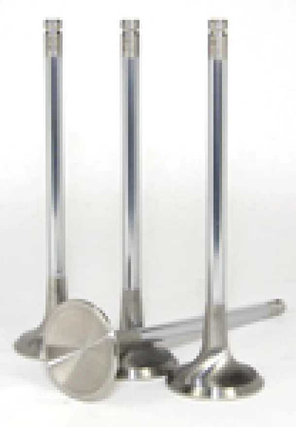 GSC Power Division 2021-8, P-D 4B11T 23-8N Chrome Polished Exhaust Valve - 29mm Head (STD) - SET 8