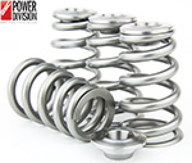 GSC Power Division 5071, P-D Toyota 3SGTE High Pressure Conical Valve Spring Kit w/Ti Retainer for Shimless/Shim-Over