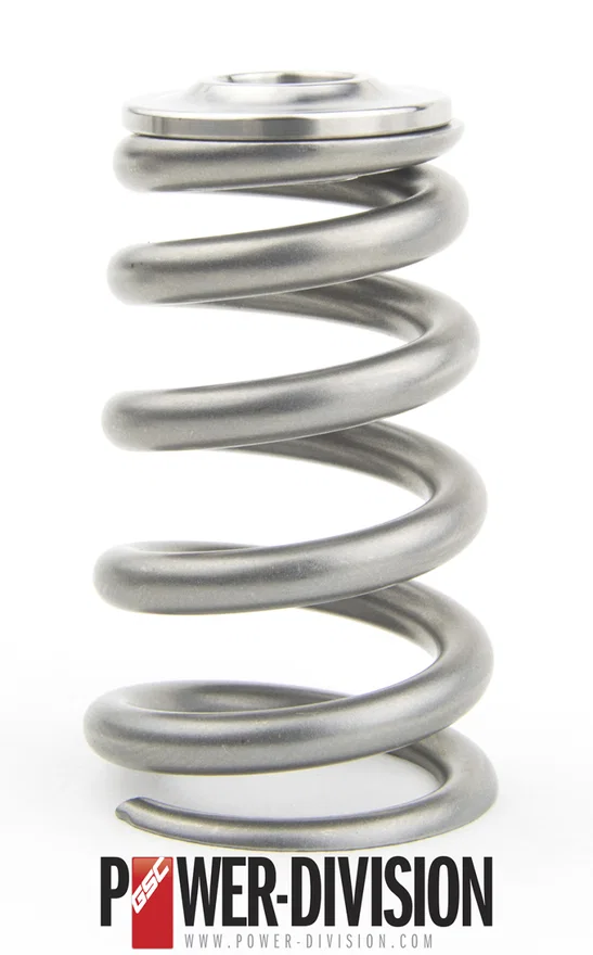 GSC Power Division 5065, P-D Subaru EZ36 Single Conical Valve Spring, Titanium Retainer Kit and Spring Seat Kit