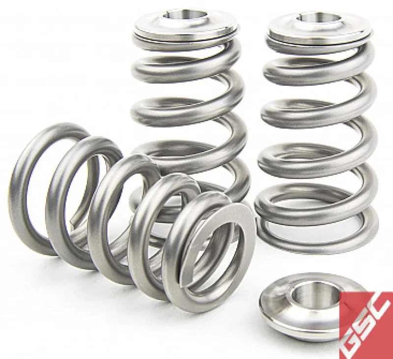 GSC Power Division 5086, P-D Toyota 2JZ-GTE Extreme Pressure Single Conical Valve Spring and Ti Retainer Kit