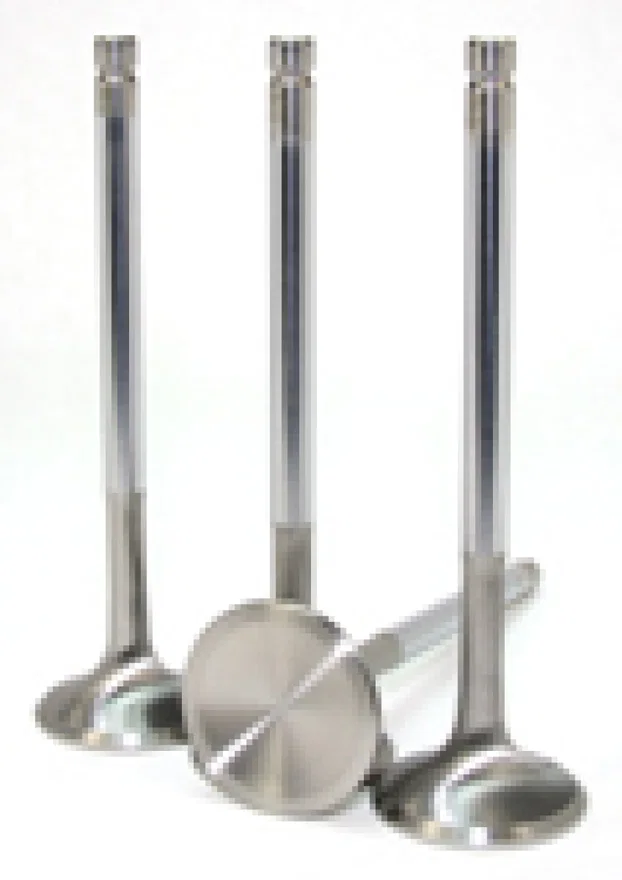 GSC Power Division 2073-8, P-D Toyota 3STGE 23-8N Chrome Polished Exhaust Valve - 30mm Head (+1mm) - SET 8