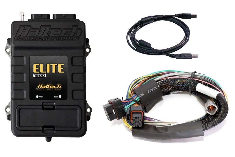 Haltech HT-150902, Elite 1500 Basic Universal Wire-In Harness ECU Kit