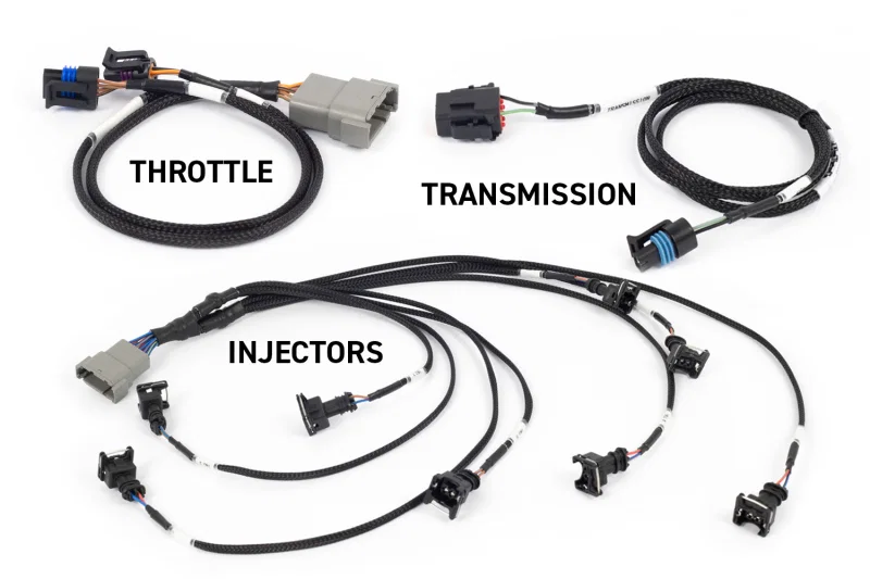 Haltech HT-220201, NEXUS Rebel LS Gen III Cable Throttle/EV1 Injectors/Manual Transmission