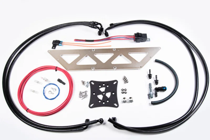Radium Engineering 20-0120, 03-07 Mitsubishi Evo 8/9 Fuel Surge Tank Kit (FST NOT Incl)