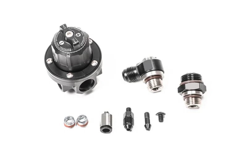 Radium Engineering 20-1623-00, 8AN ORB Direct Mount Regulator-Rotating Assembly (DMR-RA) - Black