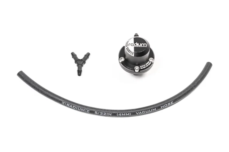 Radium Engineering 20-0777, Fuel Pulse Damper - XR 8AN ORB - Swivel