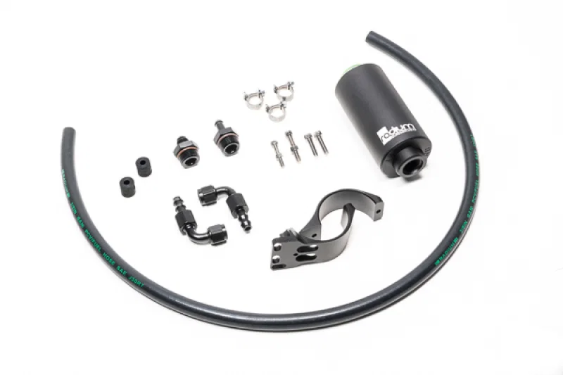Radium Engineering 20-0585-03, Nissan 10 Micron Stainless Fuel Filter Kit
