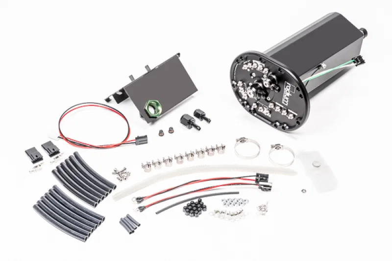 Radium Engineering 20-0950, Mazda RX7 FD Fuel Hanger Surge Tank Walbro GSS342 AEM 50-1200 - Pumps Not Incl