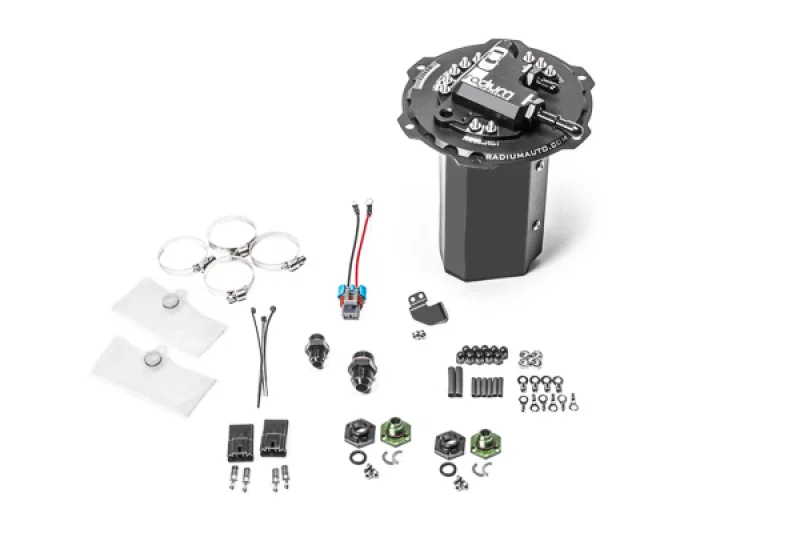 Radium Engineering 20-1642, Fuel Hanger Evo X (No Pumps Included) Walbro F90000274/285 for Mitsubishi Lancer