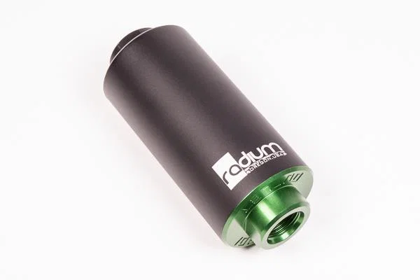 Radium Engineering 20-0220-04, Fuel Filter Kit w/ 100 Micron Stainless Filter