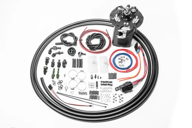 Radium Engineering 20-1830, Nissan 350Z/G35/G37/Q50 Fuel Hanger Surge Tank - Walbro GSS342/AEM 50-1200