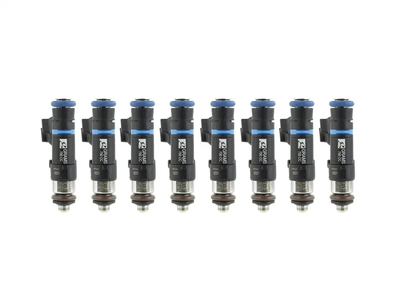 Grams Performance G2-0750-0400, 86-12 Ford Mustang / Lightning / SVT Raptor 750cc Fuel Injectors (Set of 8)