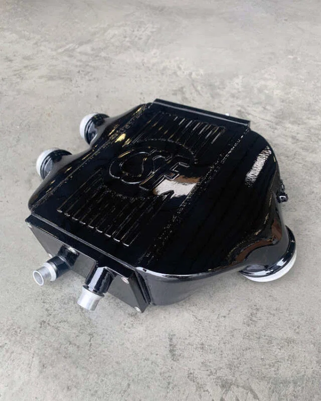 CSF 8082GB, 2014+ BMW M3/M4 (F8X) Top Mount Charge-Air-Cooler - Gloss Black