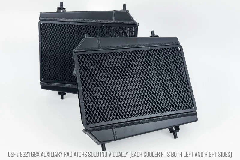 CSF 8321, BMW G8X M3/M4/M2 High-Performance Auxiliary Radiator - Single Radiator