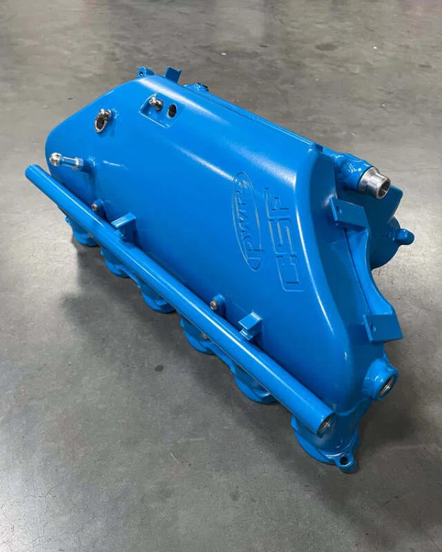 CSF 8233MXB, BMW M2/M3/M4 S58 (G8X) Charge-Air Cooler Manifold - Mexico Blue