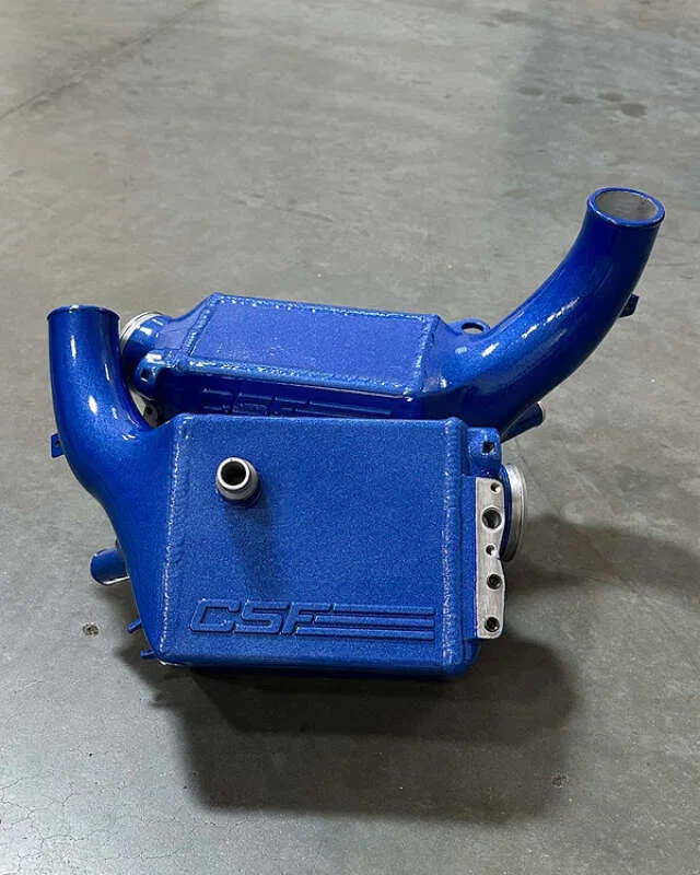 CSF 8178MBB, 16-21 BMW M5 (F90) / 17-21 BMW M8 (F91/F92/F93) Twin Charge-Air-Cooler Set - Marina Bay Blue