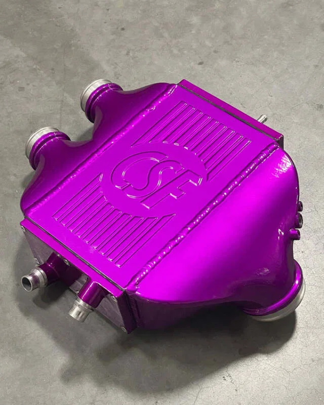 CSF 8082VM, 2014+ BMW M3/M4 (F8X) Top Mount Charge-Air-Cooler - Violet Metallic