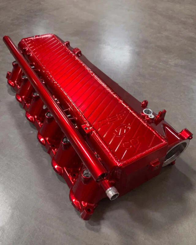 CSF 8300CAR, BMW Gen 1 B58 Charge-Air-Cooler Manifold - Candy Apple Red