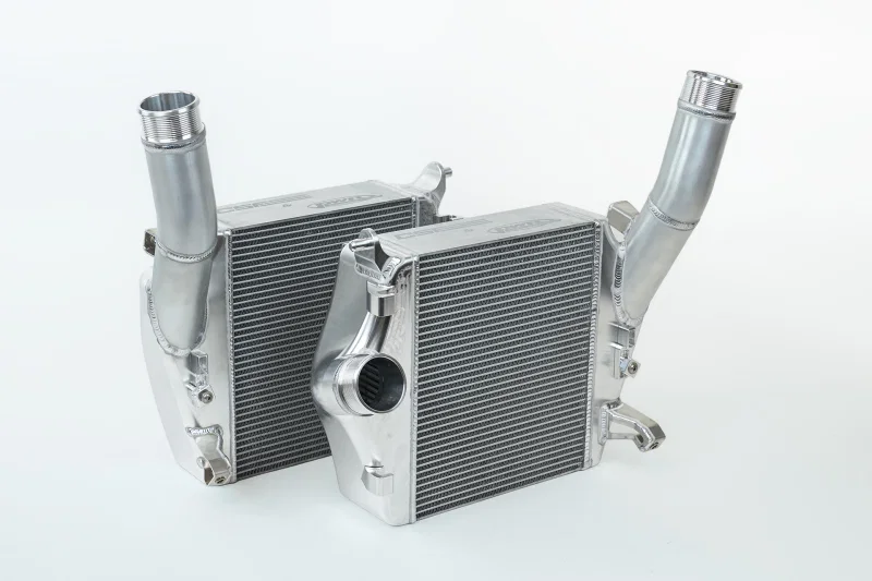 CSF 8211R, 2019+ Lamborghini Urus / 2020+ Audi RS Q8 / SQ8 / SQ7 High Performance Intercooler System- Raw
